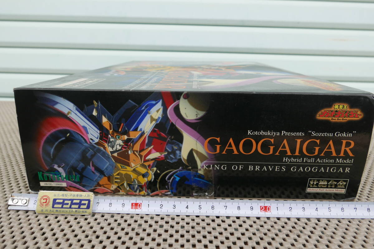 [ новый товар нераспечатанный ] The King of Braves GaoGaiGar GAOGAIGAR.. сплав KOTOBUKIYA Chogokin 