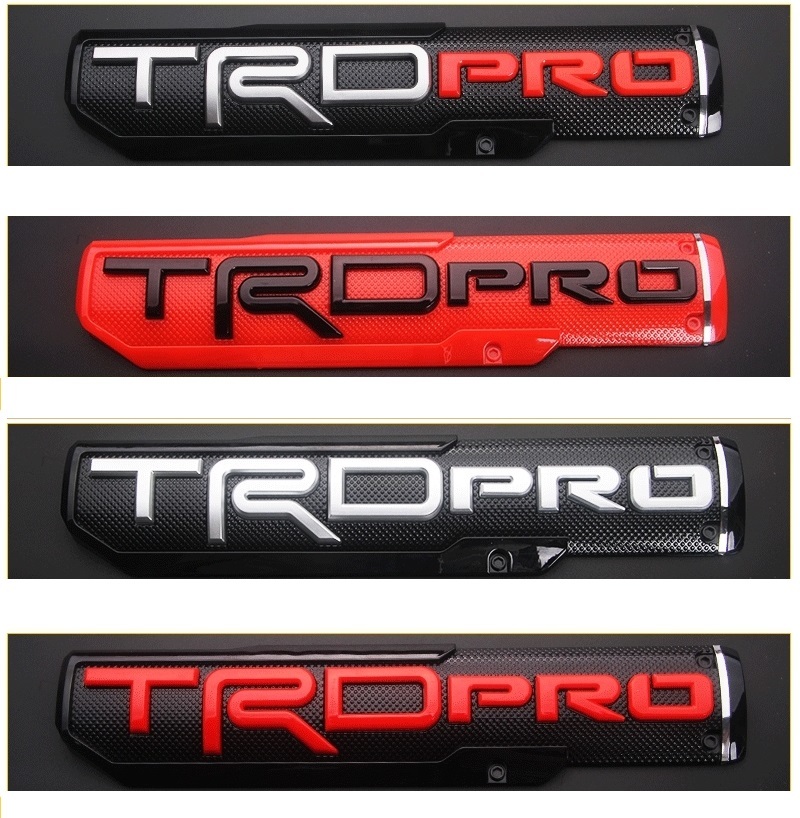 TRD エンブレム TRD PRO 4色_画像2