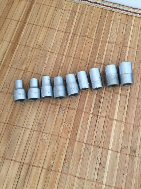 管シ【まとめて】ソケット 色々 レンチ 差込1/2 12.7(10/11/12/13/14/15/17/19) KTC SANKI他 工具 DIY 道具 整備_画像5