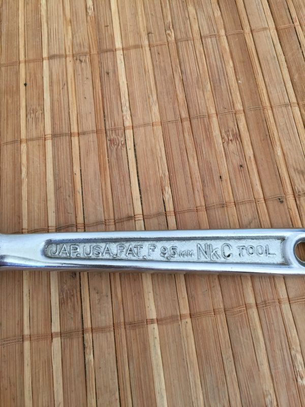 管シ　NKC リベラル ラチェットハンドル ギアレス 9.5㎜ 絶版 希少 DIY 工具 大工 職人 建築 作業 道具 現場_画像3