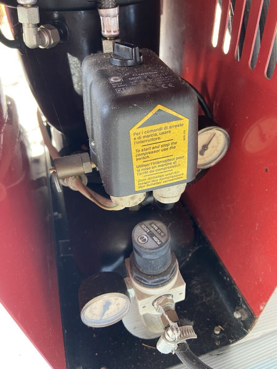 SIL-AIR WERTHER サイレントコンプレッサー イタリア製 【現状渡し】ジャンク品_画像2