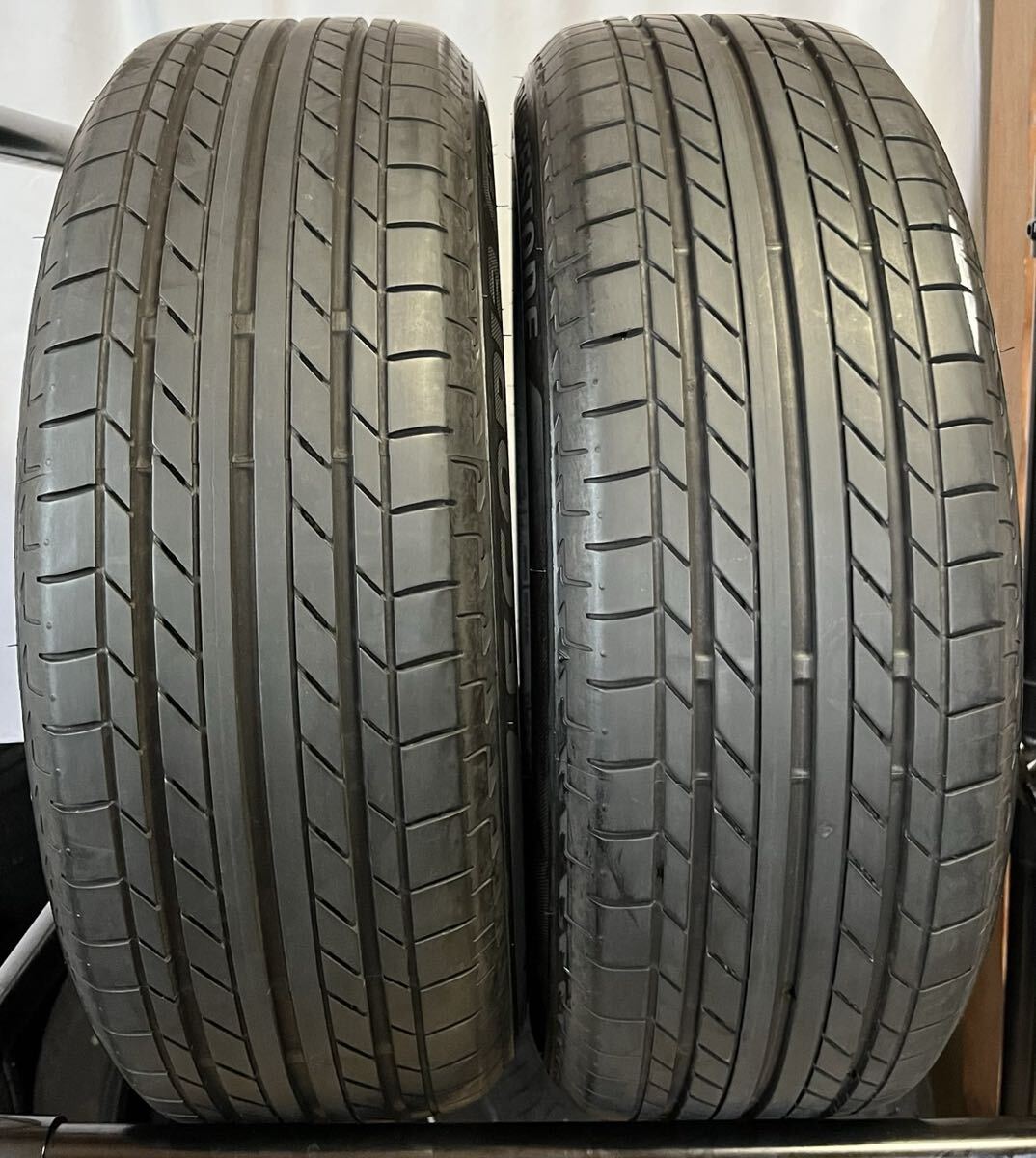 ブリヂストン エコピア EP150 185-60-15 中古品 2本セット 22022年製 溝の深さ約5.24ミリ バリ溝 バリ山_画像1