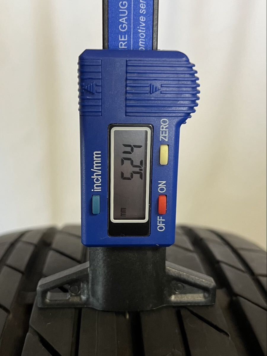 ブリヂストン エコピア EP150 185-60-15 中古品 2本セット 22022年製 溝の深さ約5.24ミリ バリ溝 バリ山_画像2