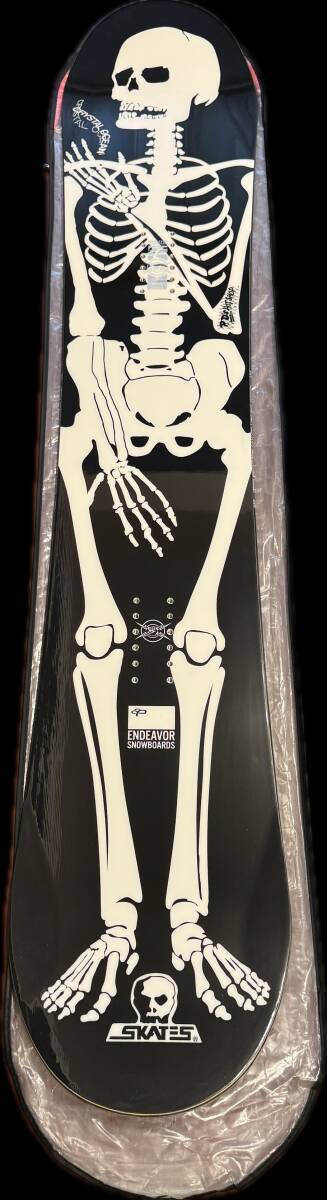 ENDEAVOR SNOWBOARDS Skull Skates エンデバー スノーボード スカルスケーツ　155 CRYSTAL OCEAN BOMBER_画像1