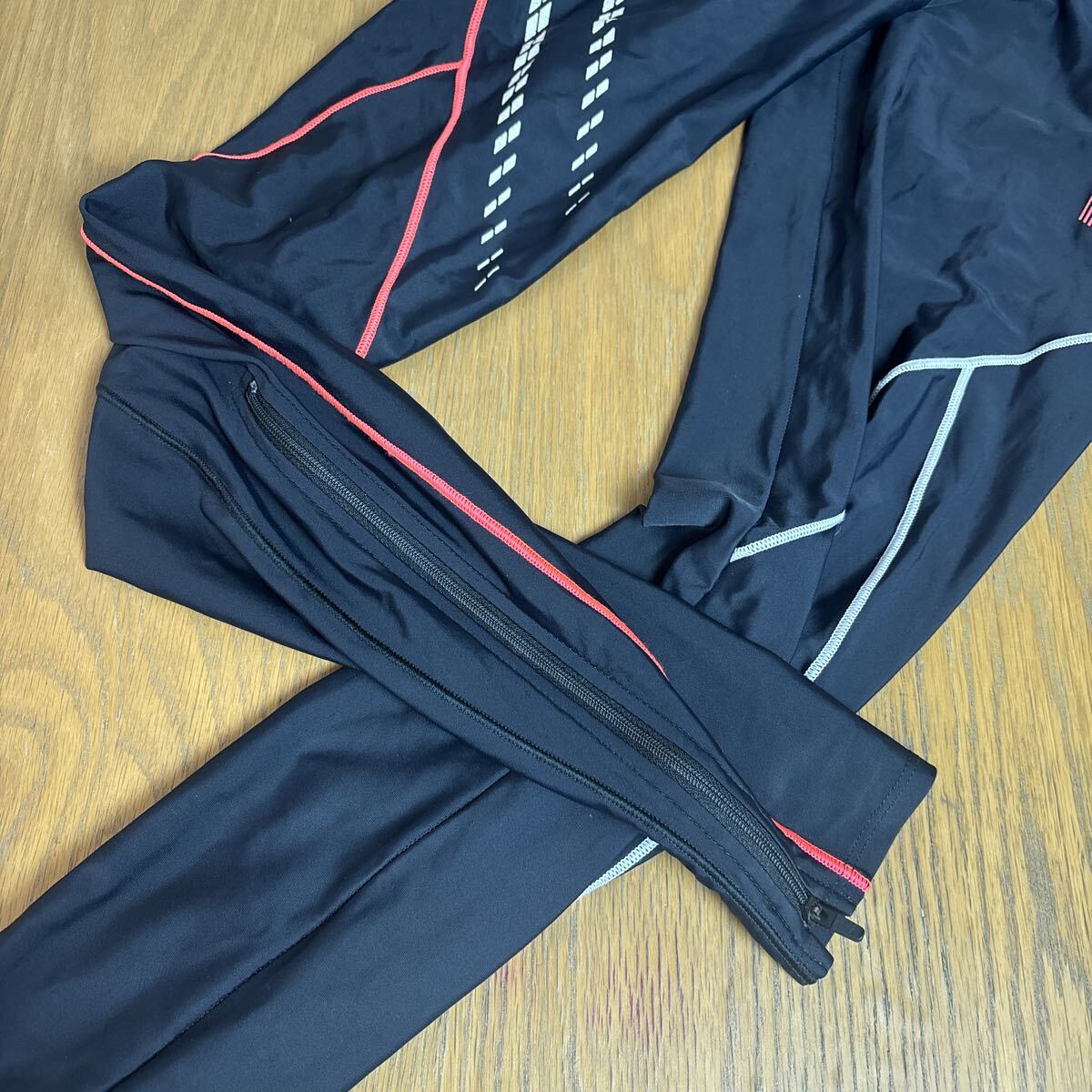 陸上スパッツ　タイツ　ミズノ　女子某チーム　支給　記名　クリーニング済み　25-1005-02_画像2