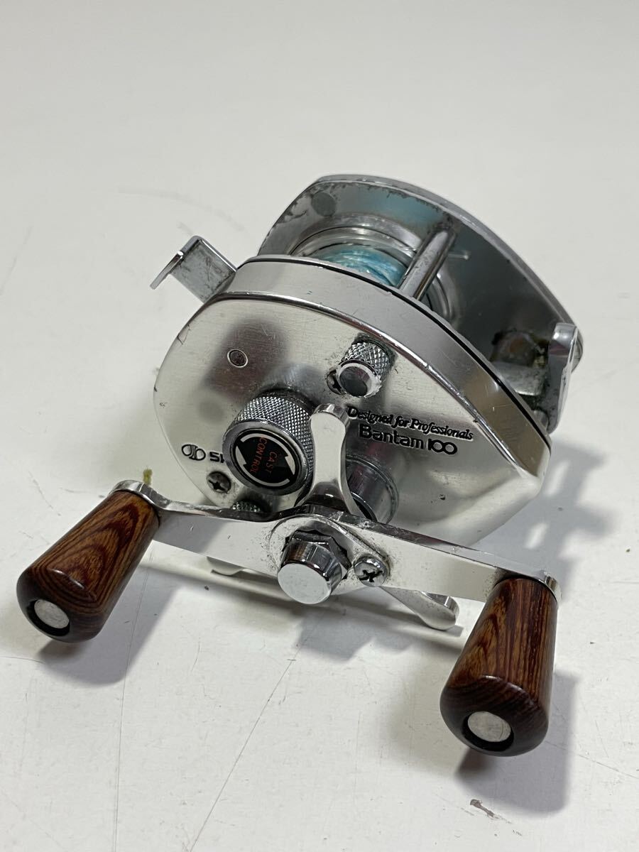 ◆P32 SHIMANO シマノ Bantam バンタム100 オールド ベイトリール_画像1