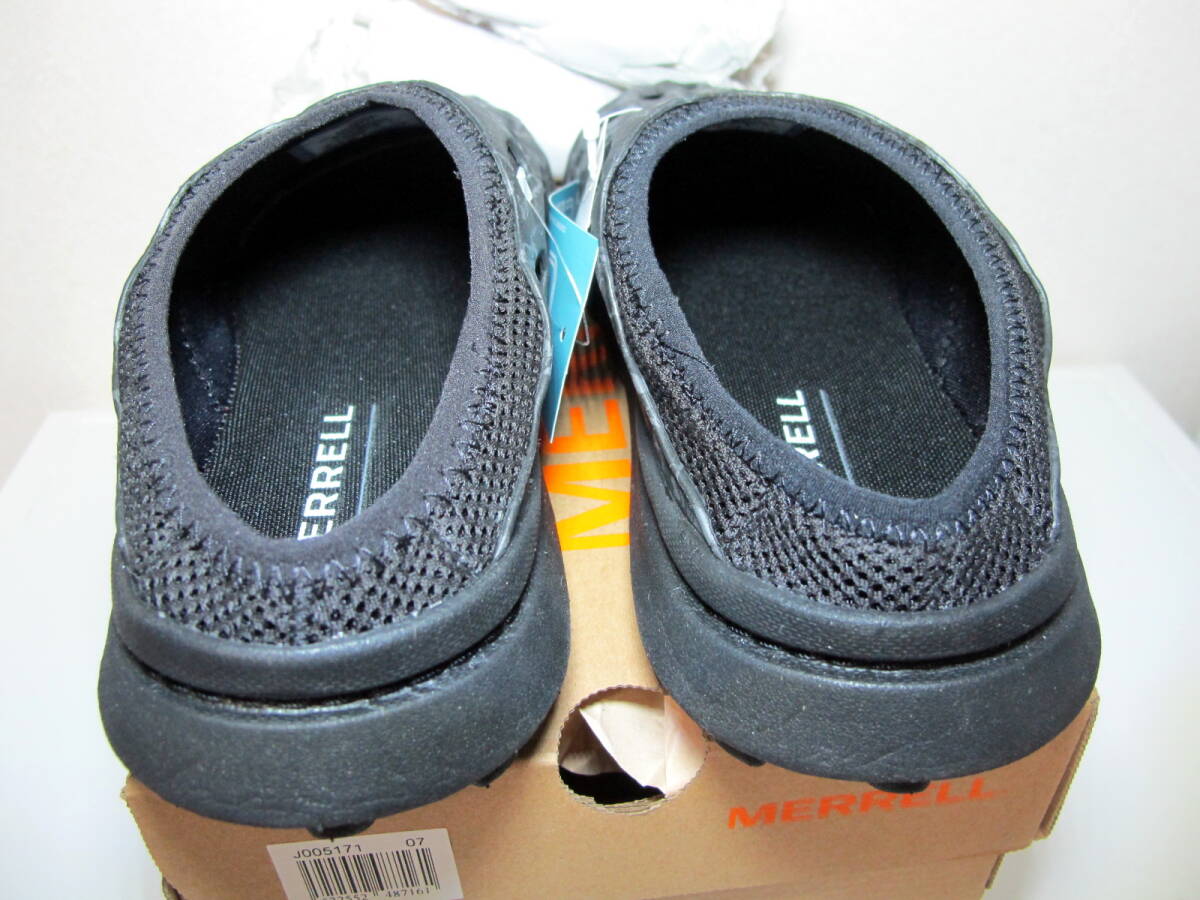 ラス1 新品 MERRELL HYDRO MULE 1 TRL / ハイドロ ミュール 1 TRL 25.0cm 黒(BLACK) J005171 水陸両用サンダル 人気カラー 箱有