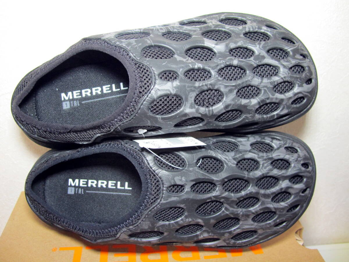 ラス1 新品 MERRELL HYDRO MULE 1 TRL / ハイドロ ミュール 1 TRL 25.0cm 黒(BLACK) J005171 水陸両用サンダル 人気カラー 箱有