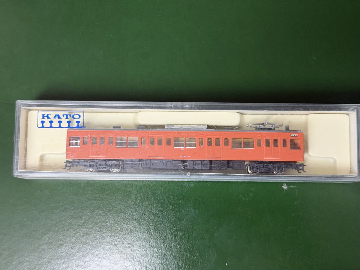 KATO 201系 中央線色 モハ201-130 パンタグラフ搭載車　T車_画像1
