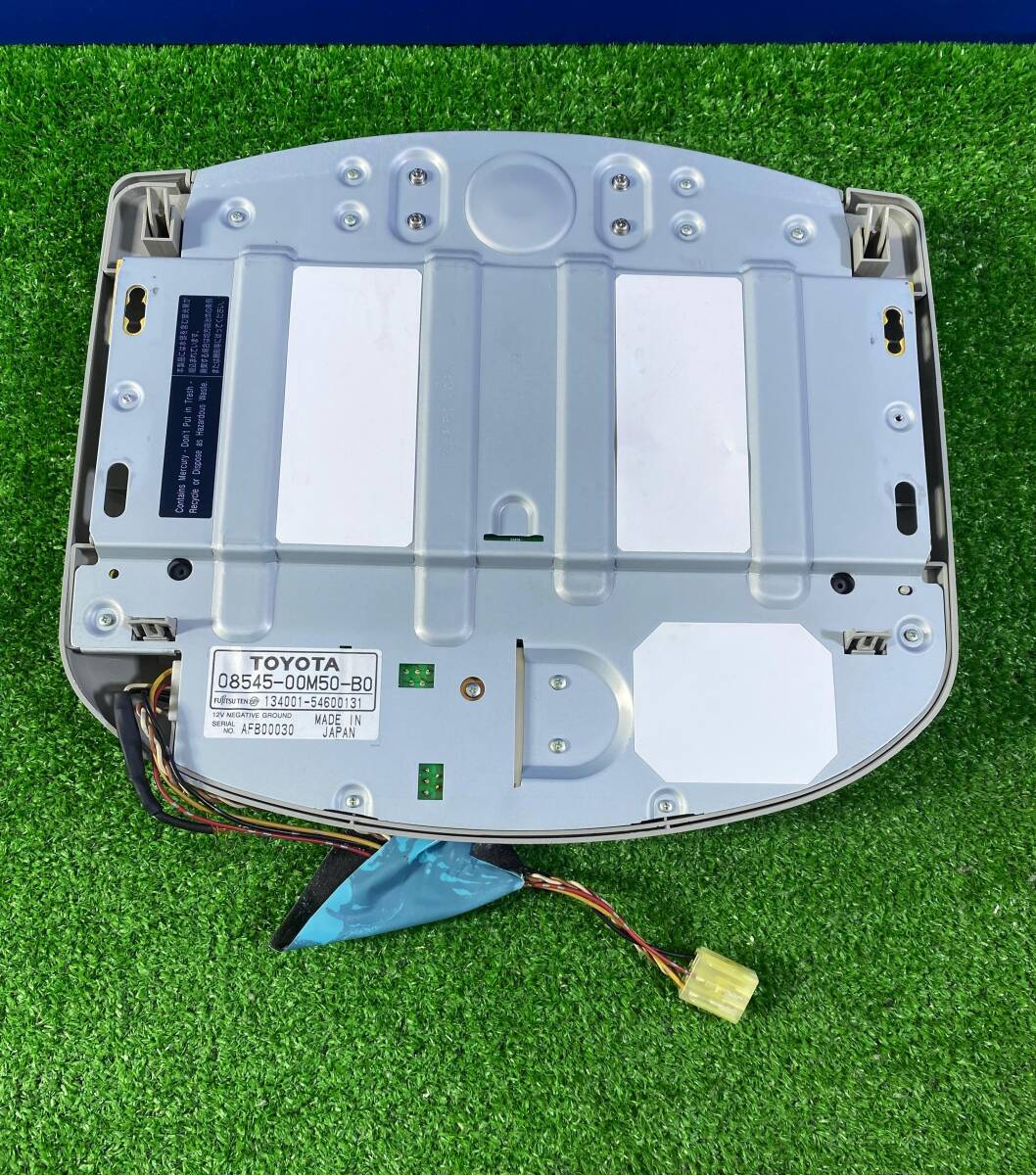 ZT-6342] トヨタ 08545-00M50-E0 フリップダウンテレビ / リアエンターテインメントシステム V9T-R57C 3TV24 日本制