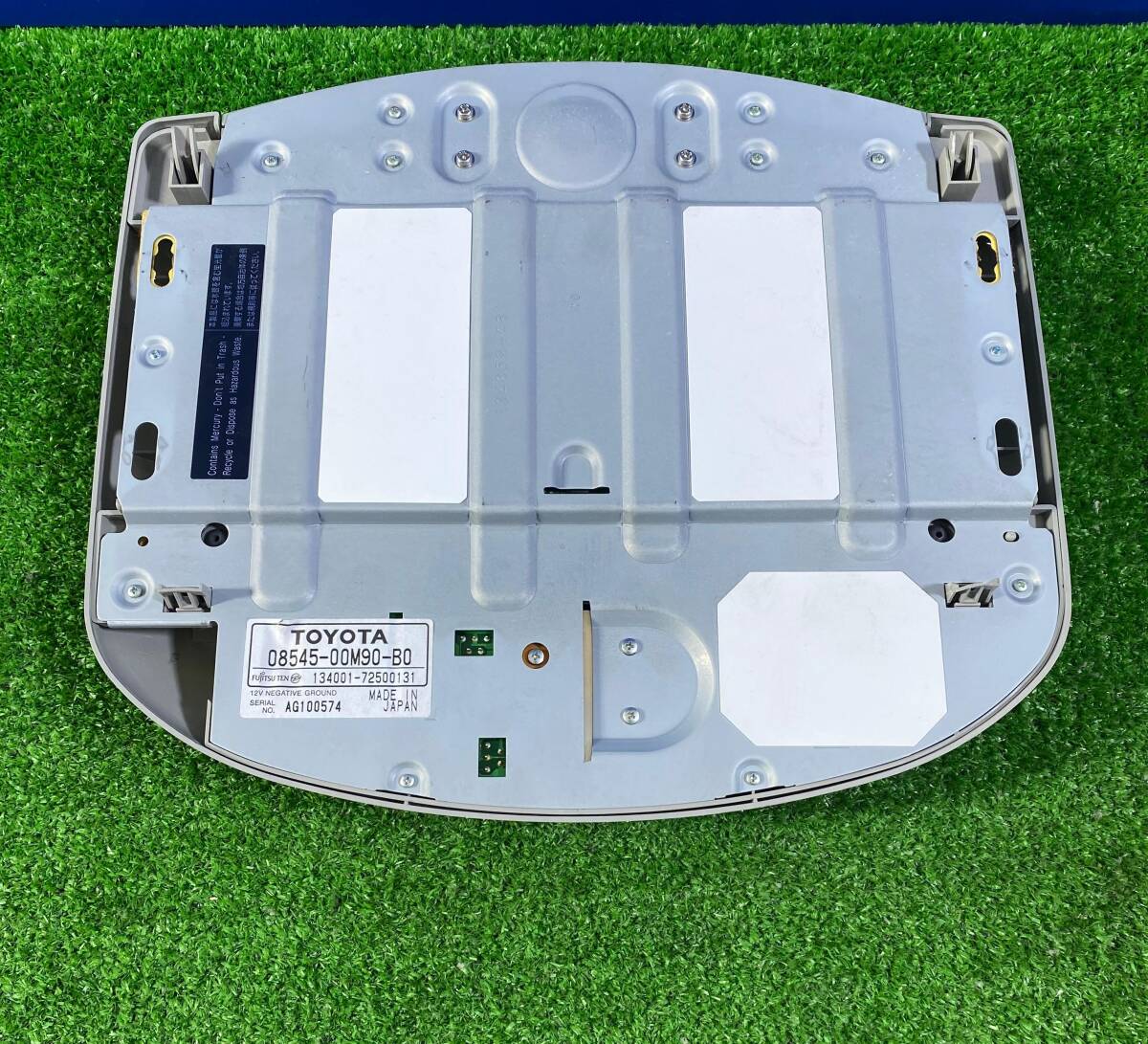 ZT-6335] トヨタ 08545-00M90-B0 フリップダウンテレビ / リアエンターテインメントシステム V9T-R59C 3TV26 JAPAN