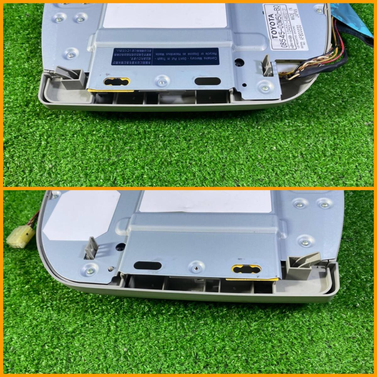 ZT-6342] トヨタ 08545-00M50-E0 フリップダウンテレビ / リアエンターテインメントシステム V9T-R57C 3TV24 日本制