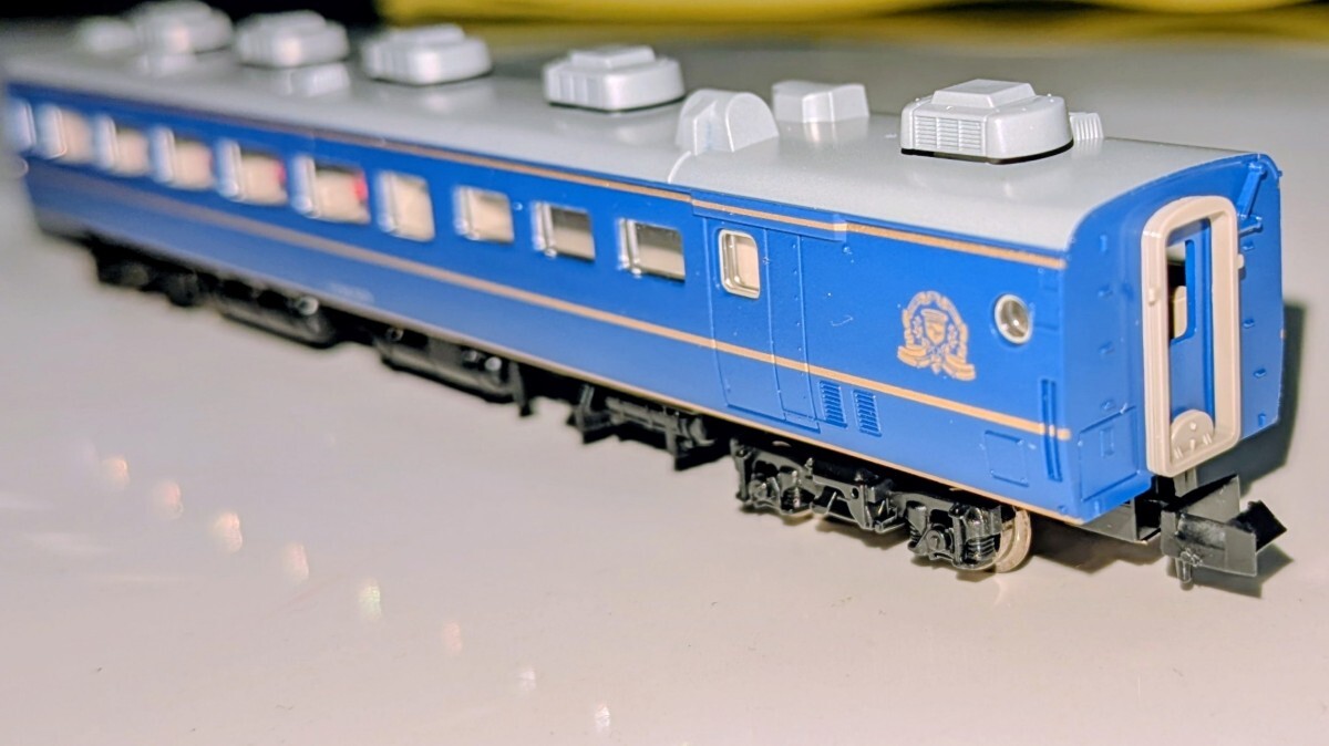 TOMIX トミックス 92806 JR 24系25形特急寝台客車(北斗星・JR北海道仕様Ⅱ)基本セット スシ24-500_画像1