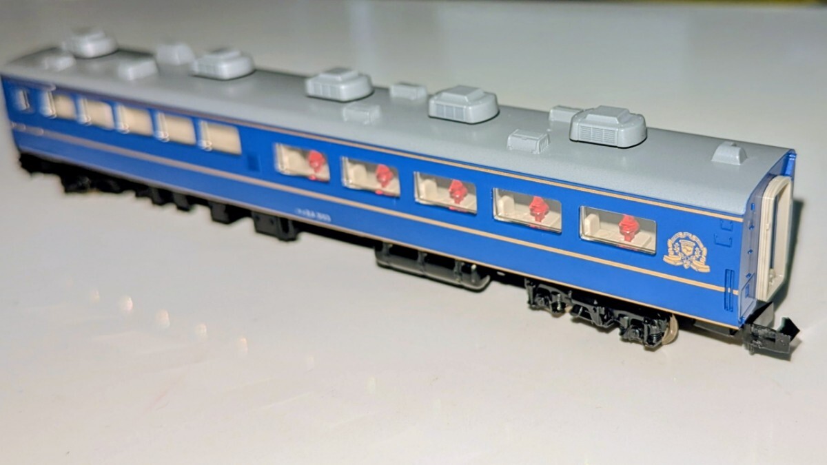 TOMIX トミックス 92806 JR 24系25形特急寝台客車(北斗星・JR北海道仕様Ⅱ)基本セット スシ24-500_画像7