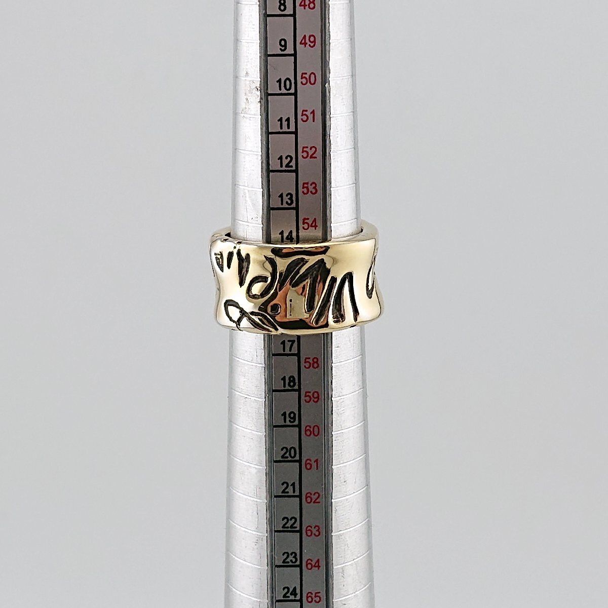 1213# 【訳あり品】 ヴィヴィアンウェストウッド/VivienneWestwood ブリストルリング サイズ/約16号 重量/約15.11g 【0725】_画像5