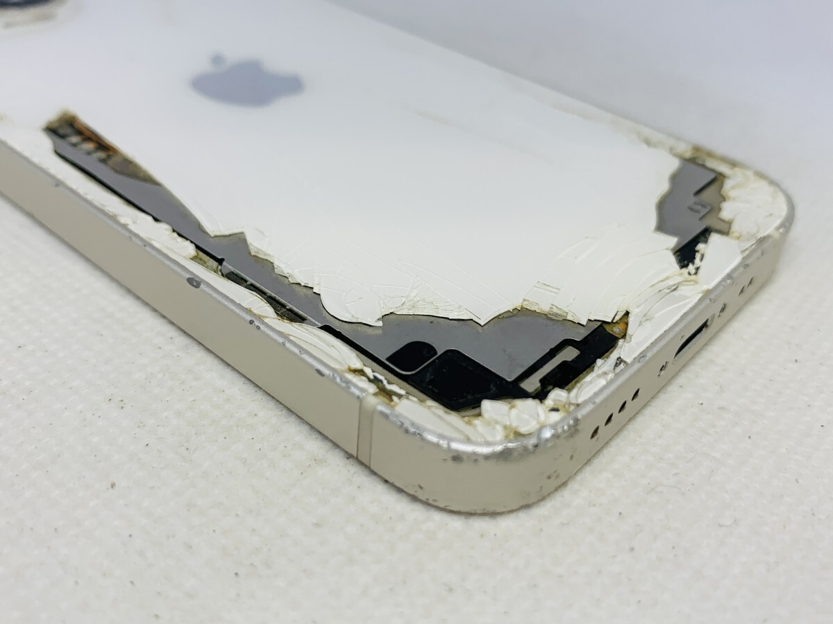 ★送料無料★ジャンク★au★iPhone13 mini 256GB★ホワイト★0046280000047★SYS★10/03_画像5