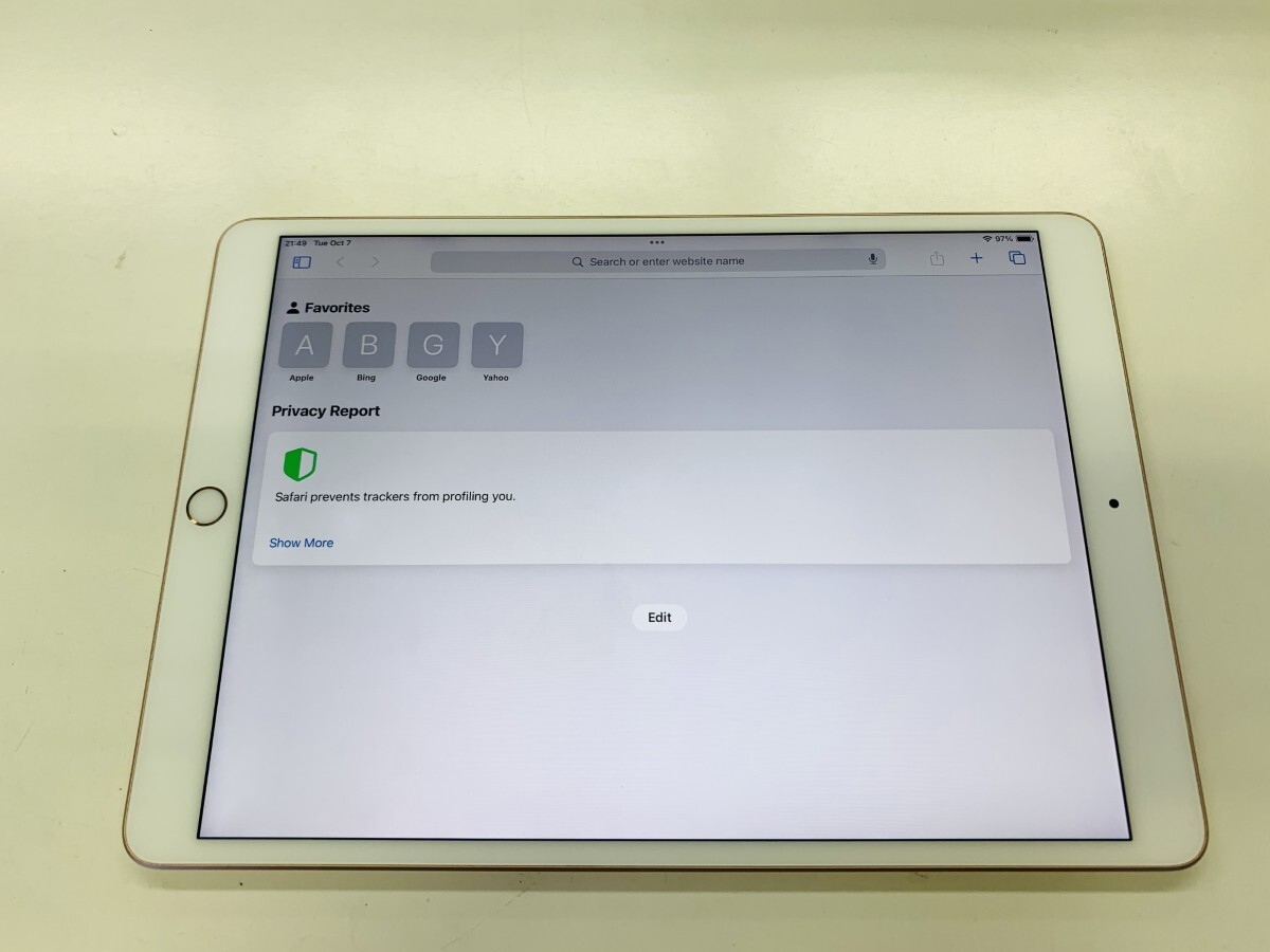 ★送料無料★ジャンク★WiFi★A2152 iPad Air (第 3 世代) 64GB★ゴールド★0080280000845★SYS★10/08の画像2