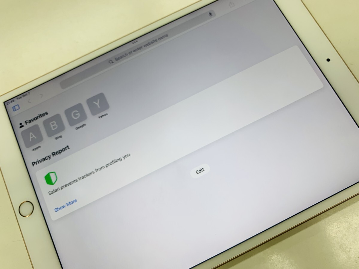 ★送料無料★ジャンク★WiFi★A2152 iPad Air (第 3 世代) 64GB★ゴールド★0080280000845★SYS★10/08の画像5