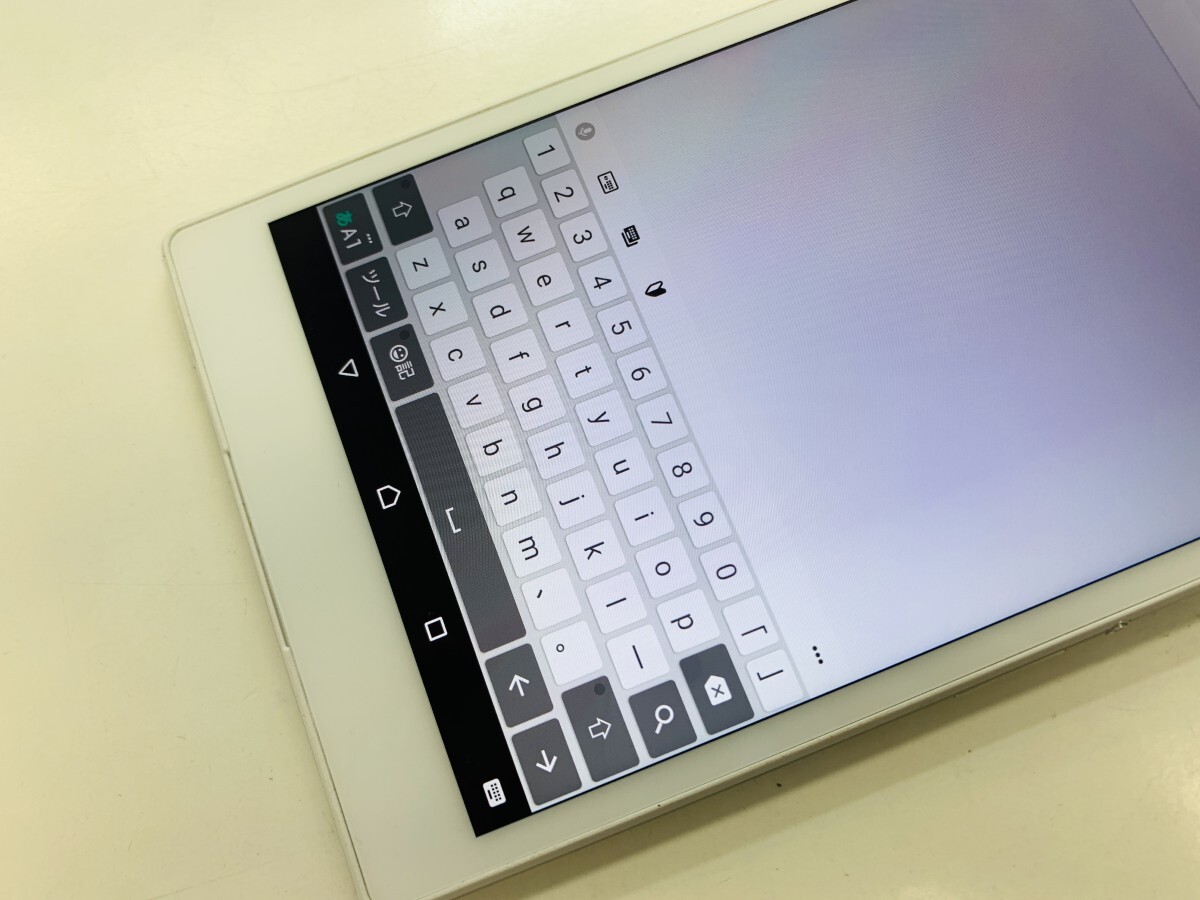 ★送料無料★ジャンク★WiFi★Xperia Z3 Tablet Compact SGP612★ホワイト★0088280000102★SYS★10/24_画像4