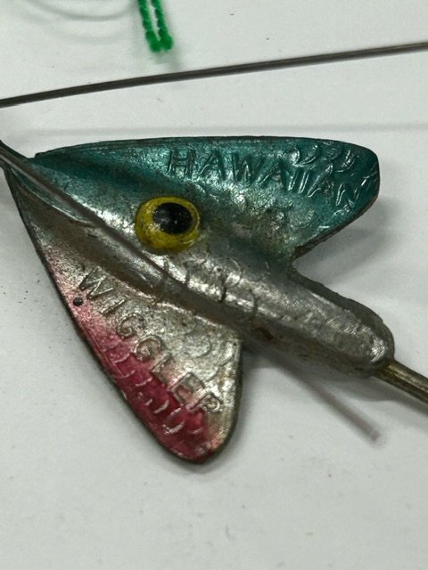 【VINTAGE】FRED ARBOGAST HAWAIIAN WIGGLER_画像3