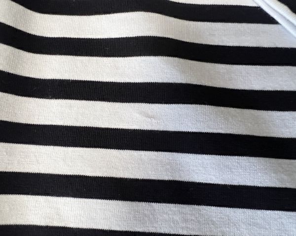 【送料無料】23区 MY STANDARD 大きいサイズ44 【大好評素材/洗える】コットンベアジャージー ロング Tシャツ 定価11,000円 新品_画像9