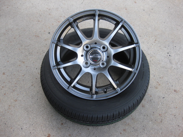 送料込！限定特価 TOYO 2025年製 ナノエナジー3 145/80R13 日本製 超軽量ホイール 新品 4本セット ムーブ ミラ アルト スペーシア 在庫有_画像1