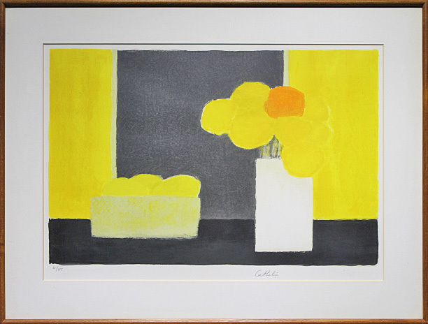 Bibian 比比昂- □カトラン（Cathelin） 【レモンのかごの静物