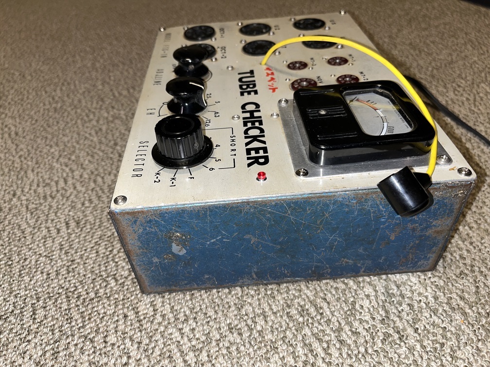 真空管試験機　イスペット TUBE CHECKER　MODEL FTC-1N (ジャンク扱い）_画像7