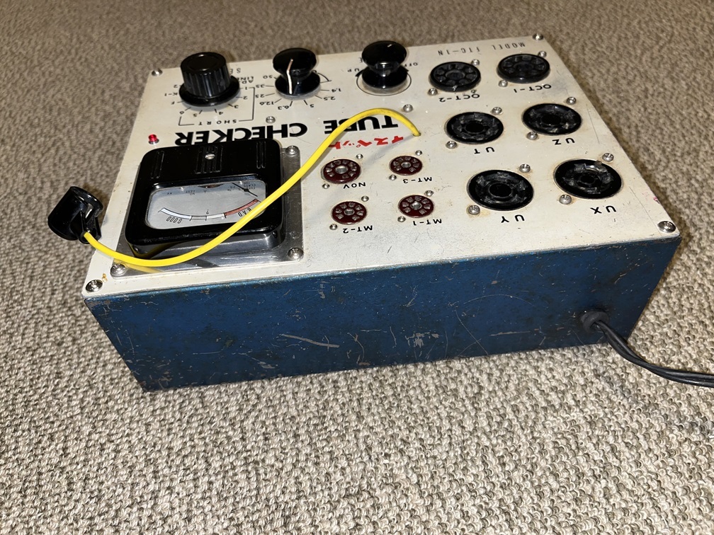真空管試験機　イスペット TUBE CHECKER　MODEL FTC-1N (ジャンク扱い）_画像5