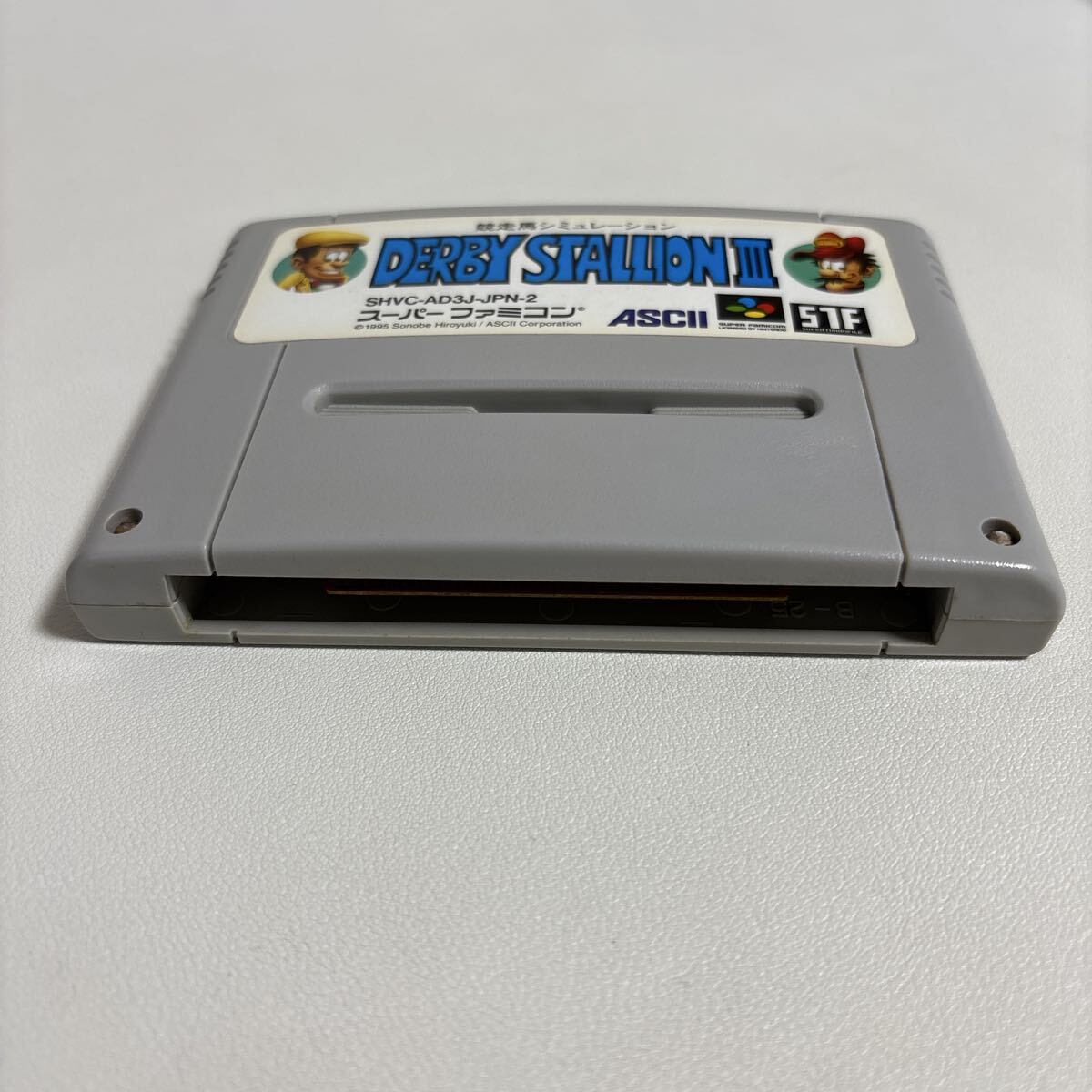 ダービースタリオンⅢ ダービースタリオン3 SFC スーパーファミコン ソフト DERBY STALLION_画像2