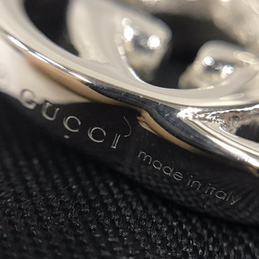 как новый Gucci 223321-J8400/8106 Inter locking G крюк серьги принадлежности есть не использовался товар женский GUCCI UE