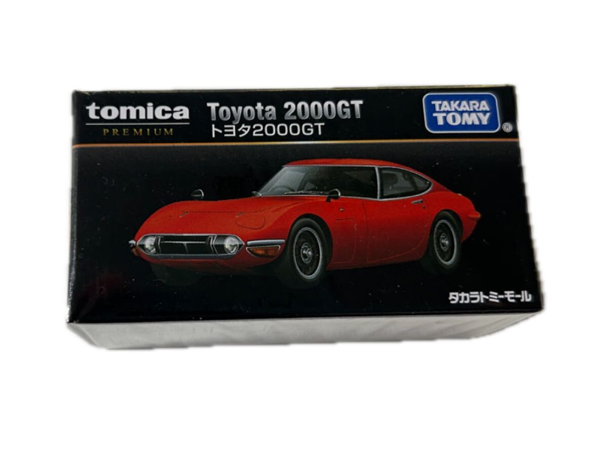 【新品未開封】トミカプレミアム トヨタ 2000GT タカラトミーモール レッド オリジナル tomica_画像1