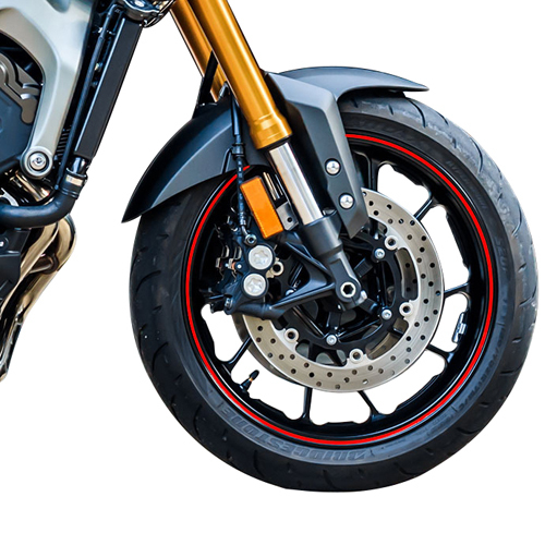 Optimum リムステッカー 12インチ用 グリーン バイク_画像3