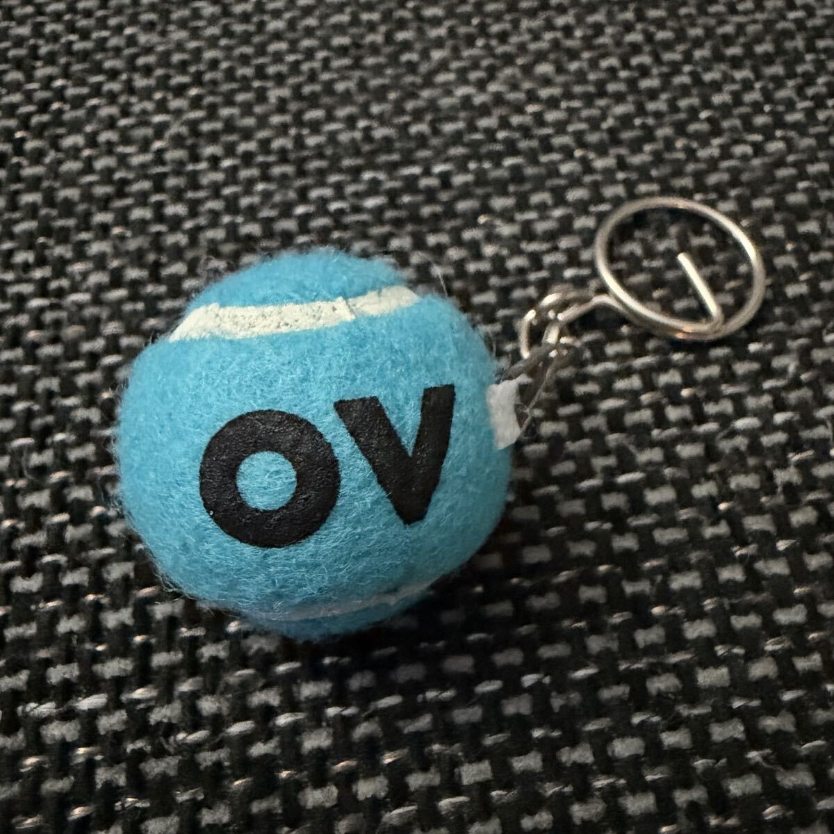 1円?★入手困難★全豪オープン限定 公式DUNLOPテニスボール キーホルダー ダンロップ AO キーリング グッズ 硬式