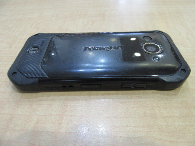 ◆USED品◆　au TORQUE G03 KYV41　ブラック　IMEI判定〇　現状品　#48576_画像6