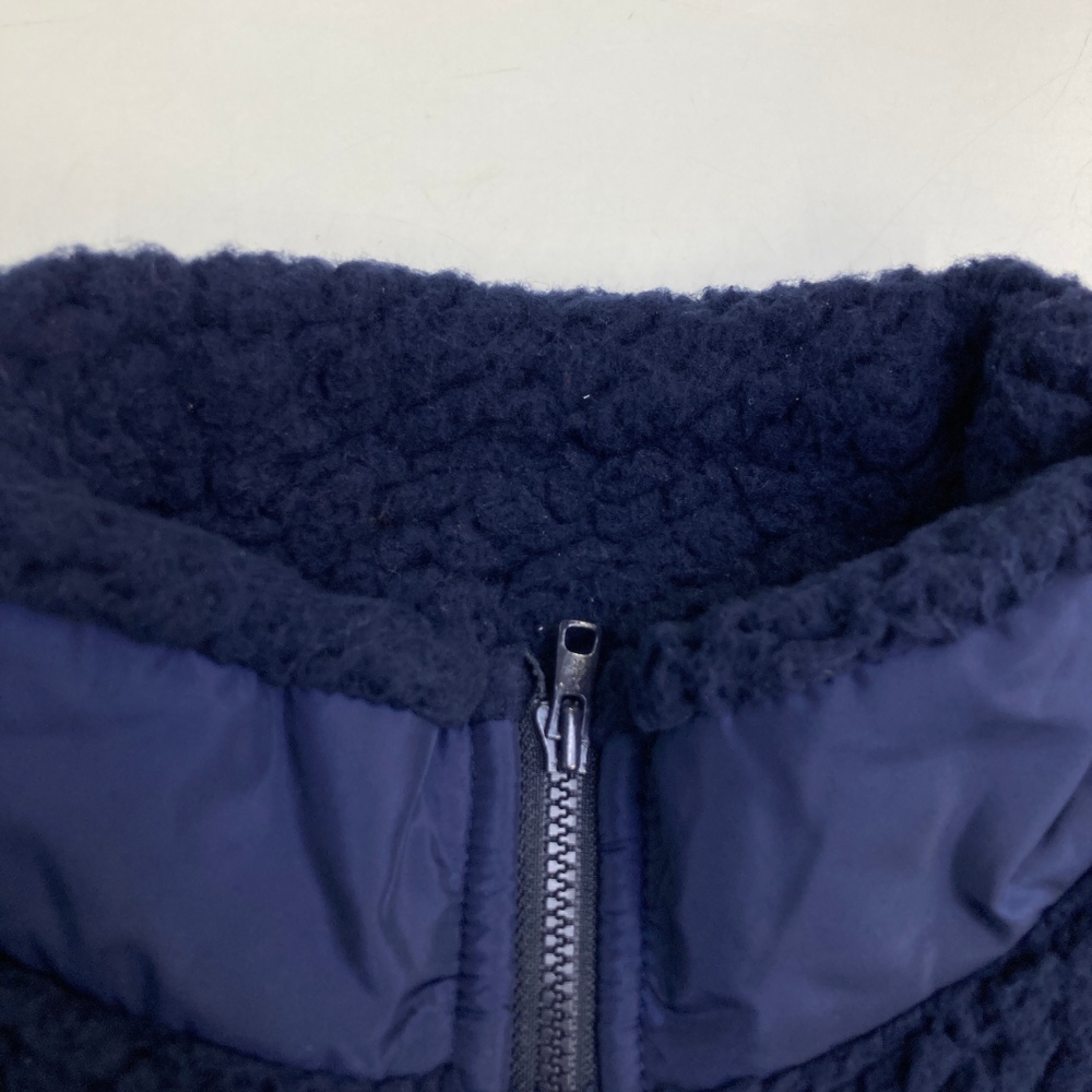 23区GOLF ニジュウサンクゴルフ FC1RKW0604 ボア ジップベスト ネイビー系 1 [240101532035] ゴルフウェア レディース_画像7