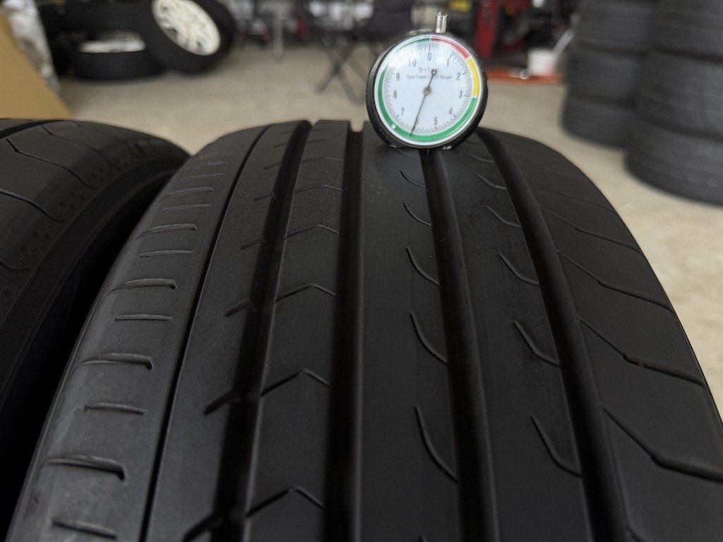 送料無料 2023～24年製 4本 ★ ヨコハマ ブルーアース RV03 215/45R18 パンク無し ★ ノア ステップワゴン 業者 営業所止めOK 個人宅不可_画像6