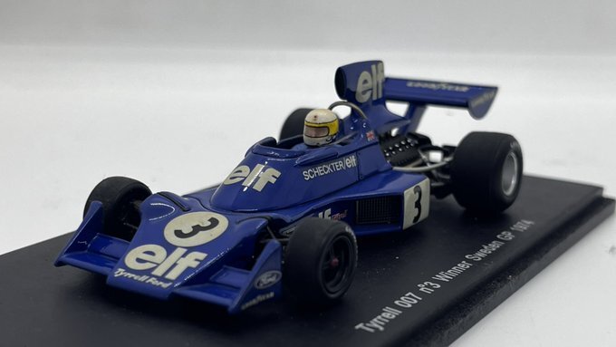 スパーク (spark) 1/43 S1643 タイレル 007 #3 スウェーデンGP 1974 優勝車 ジョディ・シェクター_画像2