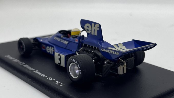 スパーク (spark) 1/43 S1643 タイレル 007 #3 スウェーデンGP 1974 優勝車 ジョディ・シェクター_画像3