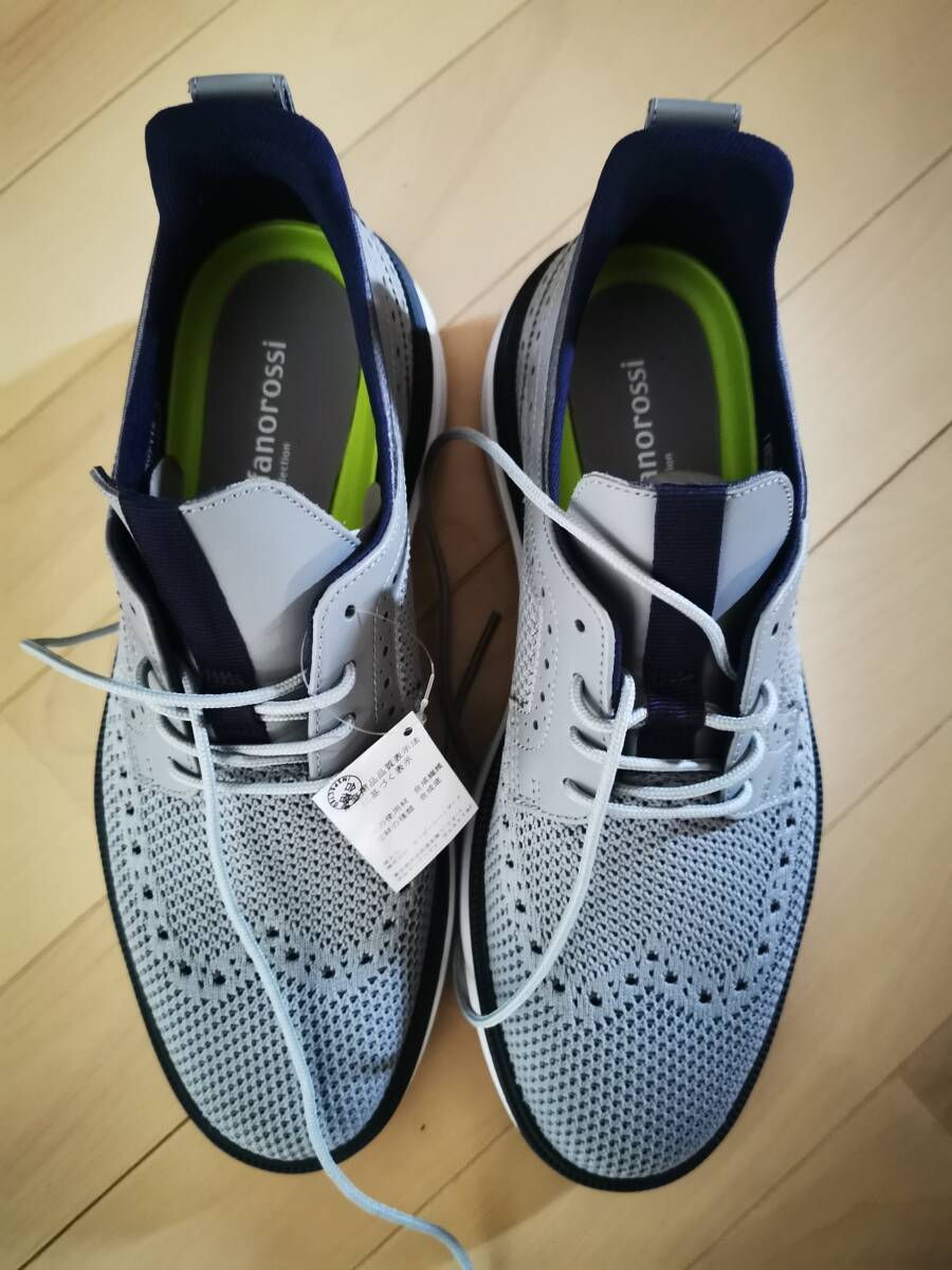 ＜未使用新品＞STEFANO ROSSI ステファノロッシ スニーカー KYLON W-TIP KNIT カイロン ウィングチップ ニット_画像5