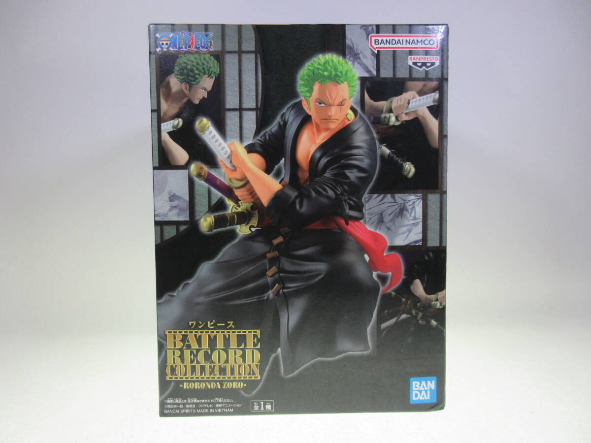 未開封 ワンピース BATTLE RECORD COLLECTION～RORONOA ZORO～ ロロノア・ゾロ バンプレスト バンダイ バトルレコードコレクション_画像1