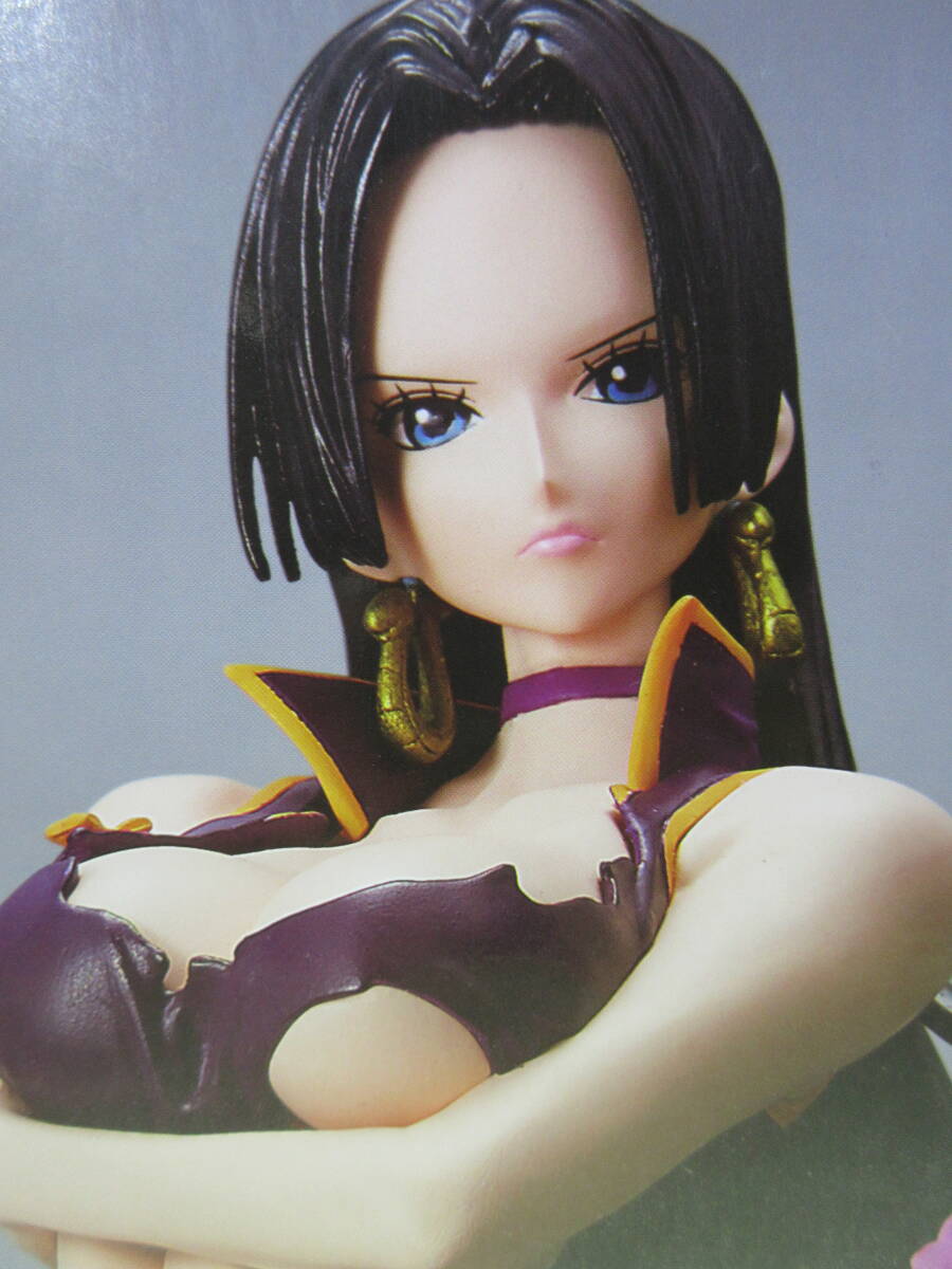 未開封 ワンピース GLITTER&GLAMOURS BOA.HANCOCK CRASH STYLE A. ボア・ハンコック バンプレスト 通常カラー パープル 紫 王下七武海_画像2