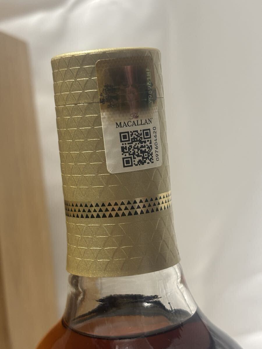1円~ 未開封 正規品 ザ マッカラン25年 2023リリース 700ml MACALLAN イギリス シェリーオーク 希少品で外箱が揃っています!箱付き_画像10