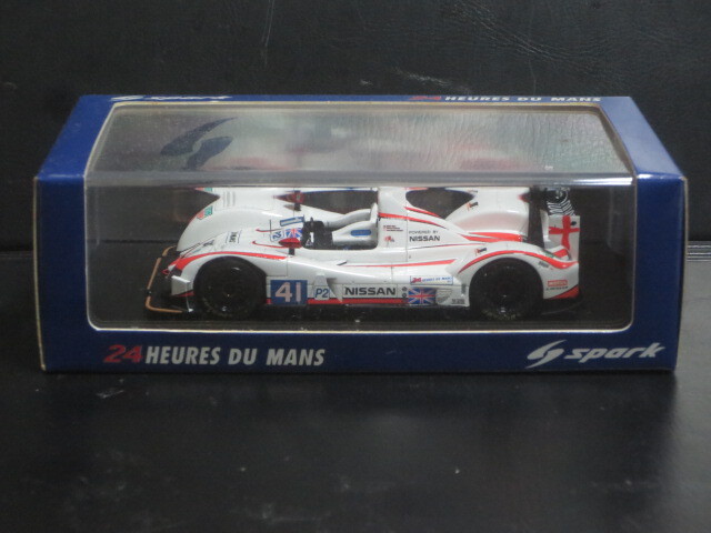 Spark 1/43 Zytek Nissan N41 Greaves Motorsport 8th LM 2011 Winner LMP2 class Spark 1/43 Zytek Nissan N41 Greaves Motorsport 8th LM 2011 Winner LMP2 class