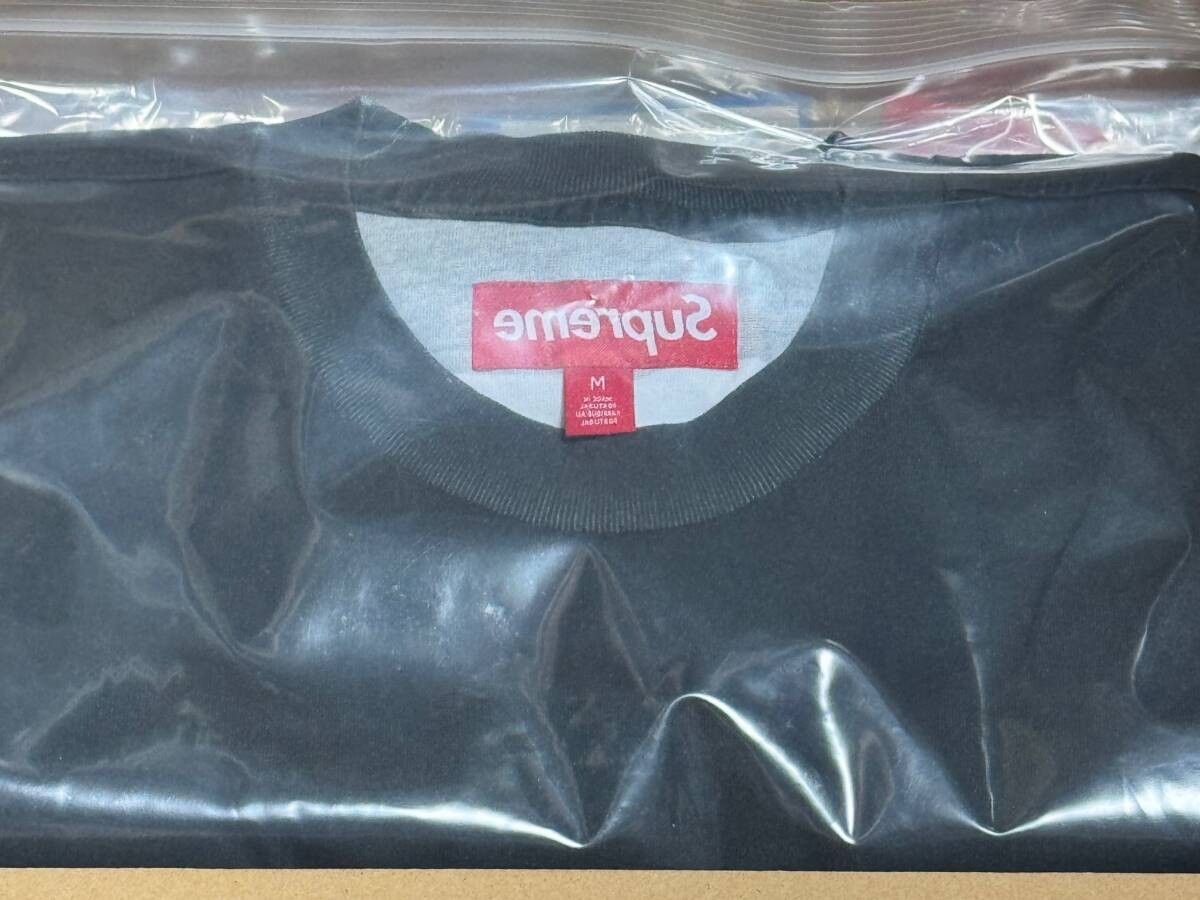Supreme Split S/S Top Black Mサイズ シュプリーム スプリット エスエス トップ ブラック 新品 国内正規品 赤タグ_画像3