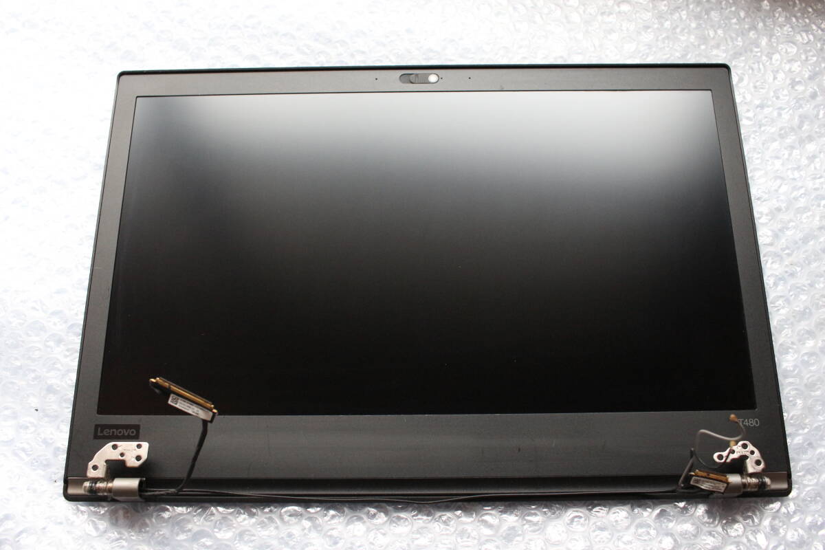 Lenovo ThinkPad T480 上半身 1920×1080 IPS 液晶 カメラ 正常動作品 FHD LCD パネル (T48_251015)_画像1