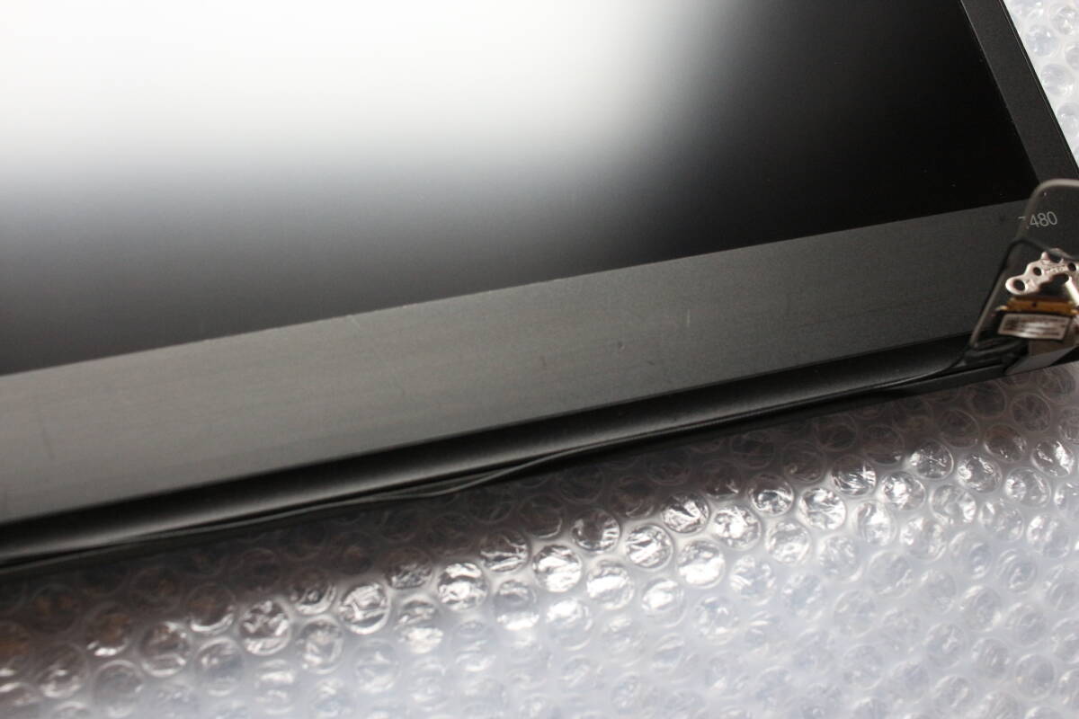 Lenovo ThinkPad T480 上半身 1920×1080 IPS 液晶 カメラ 正常動作品 FHD LCD パネル (T48_251015)_画像3