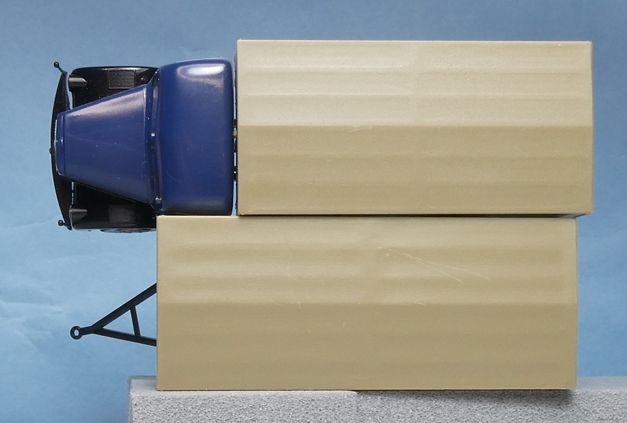 宅急便コンパクト発送 BREKINA 7221 MAN F8 5tトラック 4輪 幌付トレーラー 3軸 Dachser Spedition 中古?現(xiàn)狀
