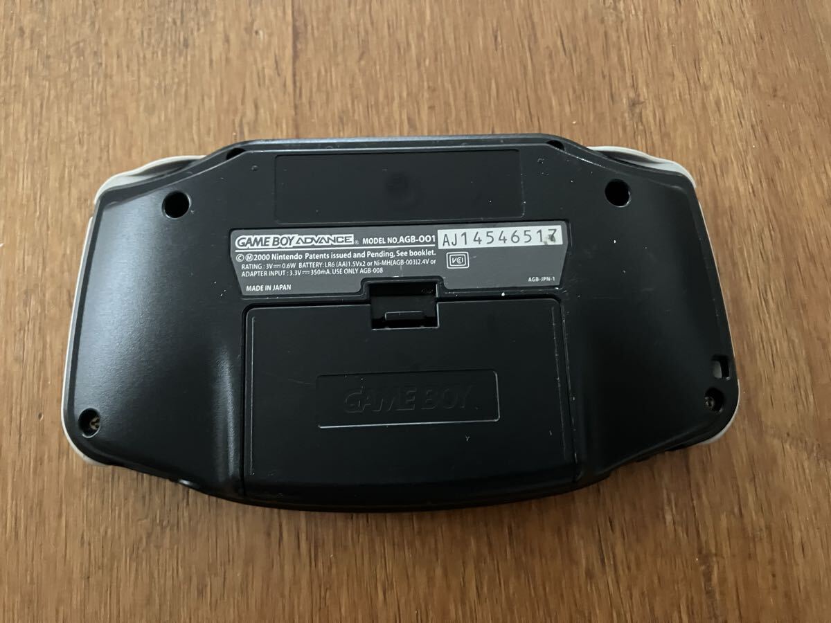 任天堂 Nintendo ゲームボーイアドバンス 本体（AGB-001/ブラック） ゲームボーイアドバンス GBA GAMEBOY ADVANCE 動作未確認 1円〜_画像2