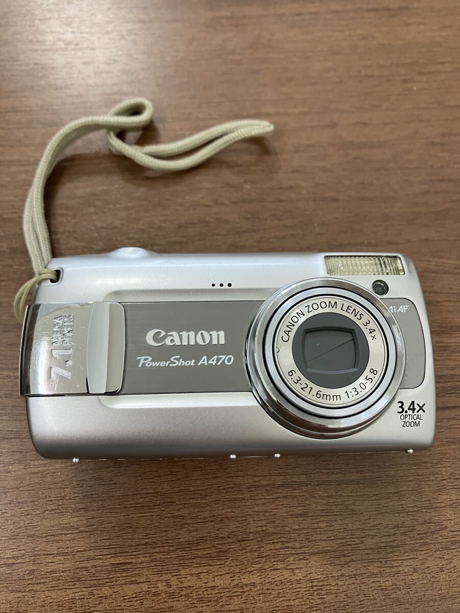  рабочее состояние подтверждено Canon Canon PowerShot A470 цифровая камера цифровая камера PC1267 compact цифровой черепаха серебряный цвет инвентарь имеется 